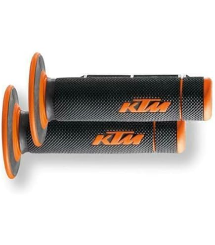 Amazon.com: OEM KTM NEW COMPOUND HAND GRIPS 450 505 525 SX ATV XC